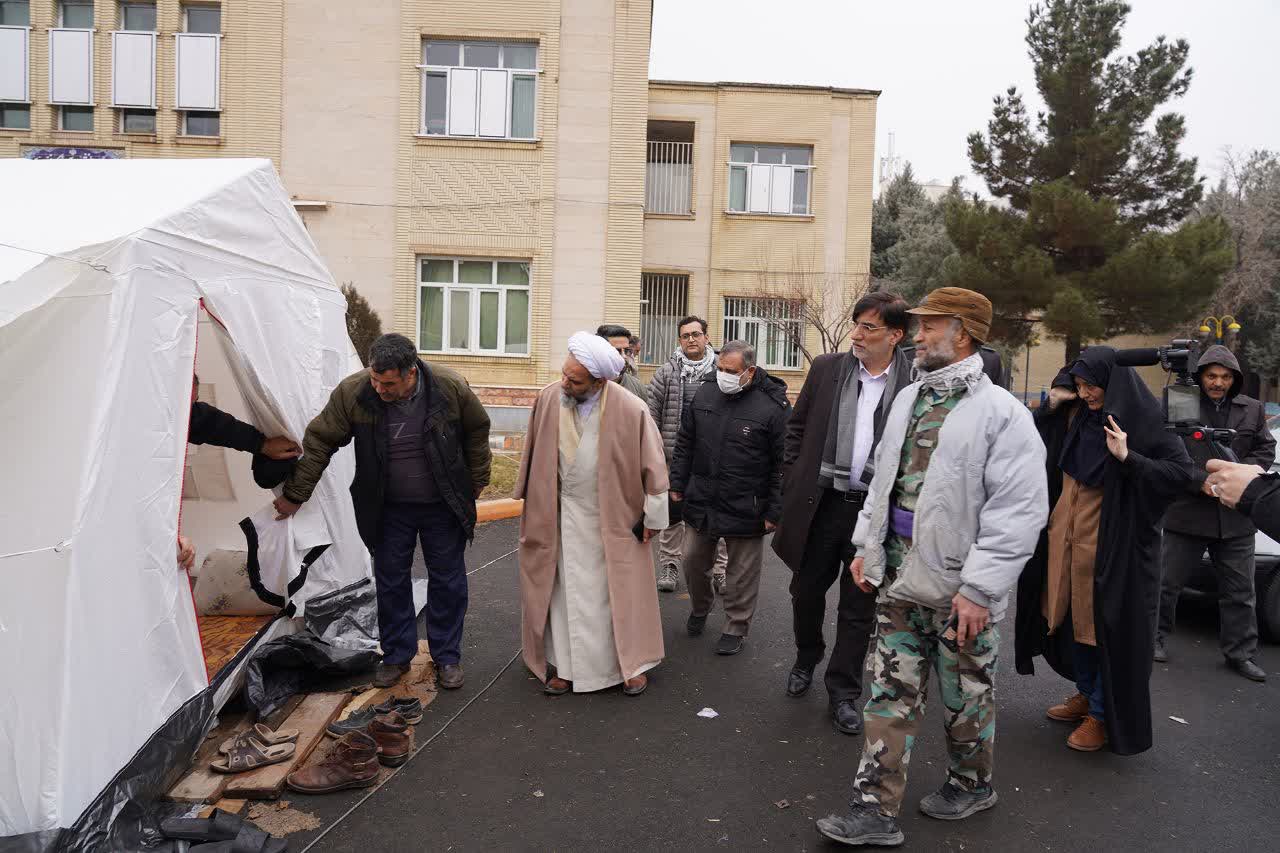 ایجاد کمپ امداد رسانی و اسکان منطقه آزاد ارس در شهرستان خوی